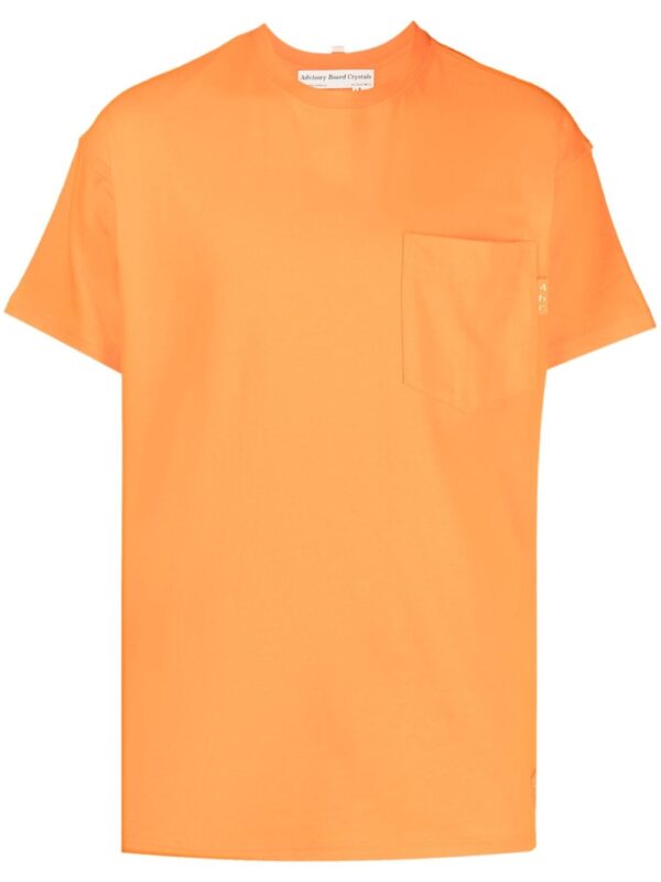 chest-pocket cotton T-shirt