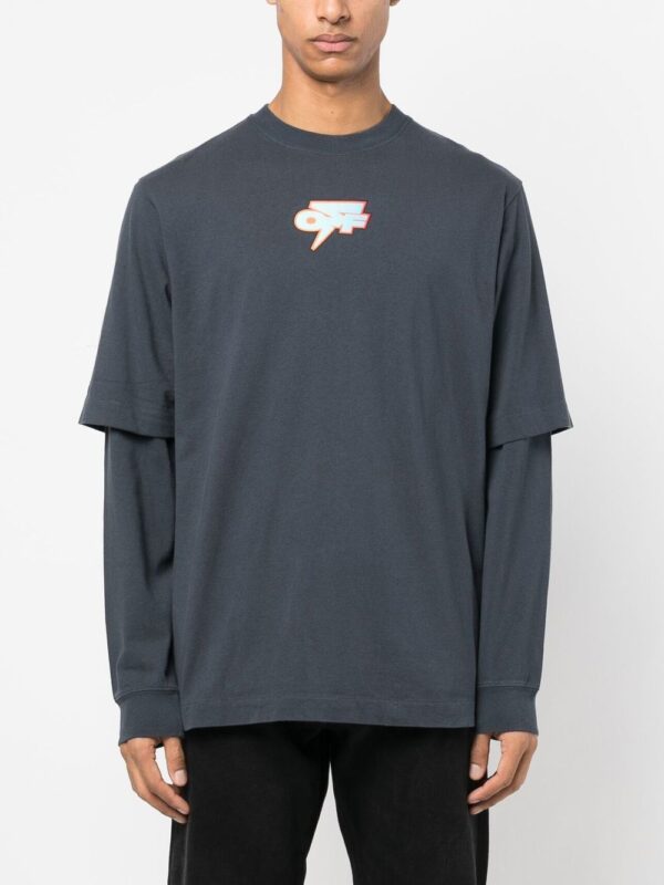 Degradé Thund Skate layered T-shirt