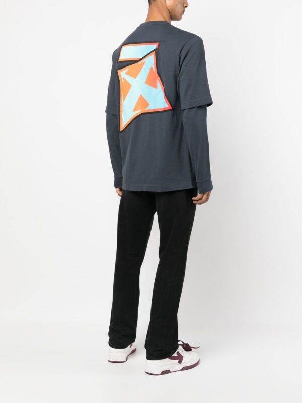 ⁦Degradé Thund Skate layered T-shirt⁩ - الصورة ⁦4⁩