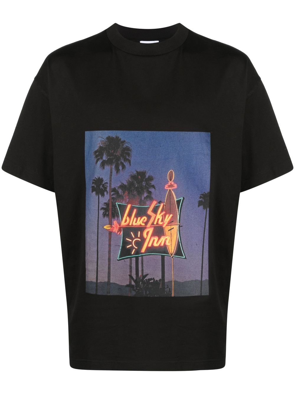 cotton graphic-print T-shirt