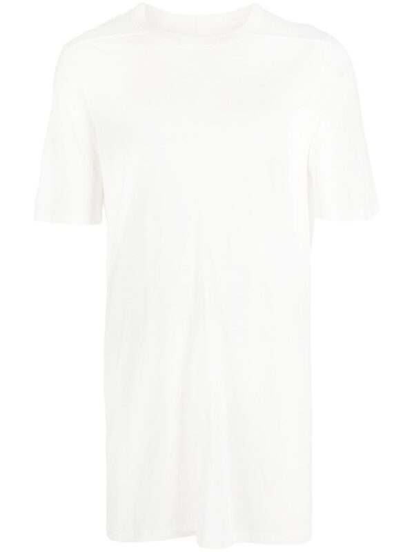 crew neck long-length T-shirt