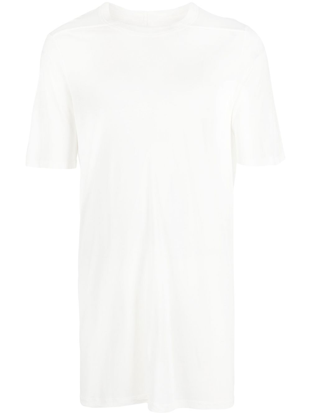 crew neck long-length T-shirt