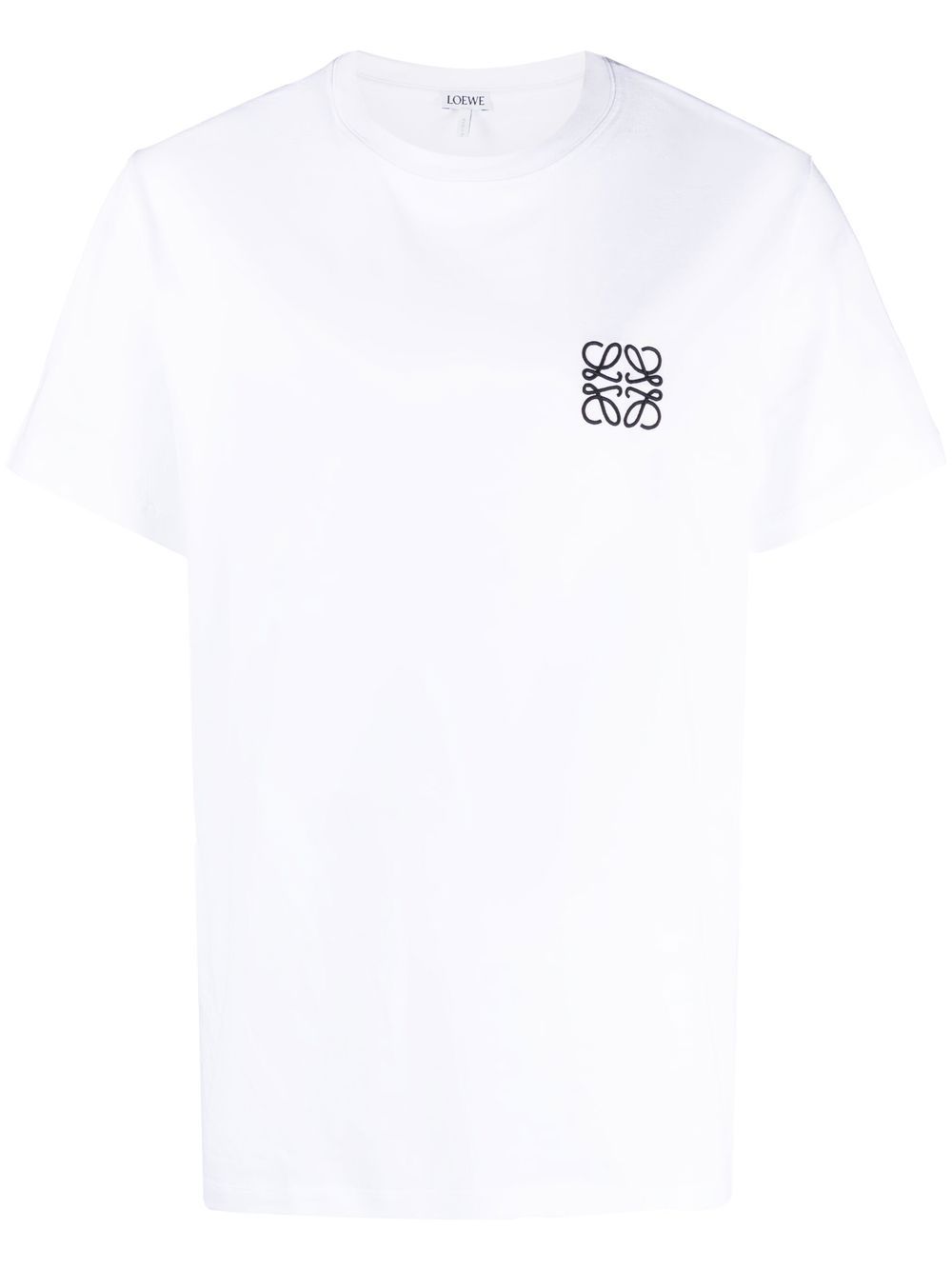cotton embroidered-logo T-shirt