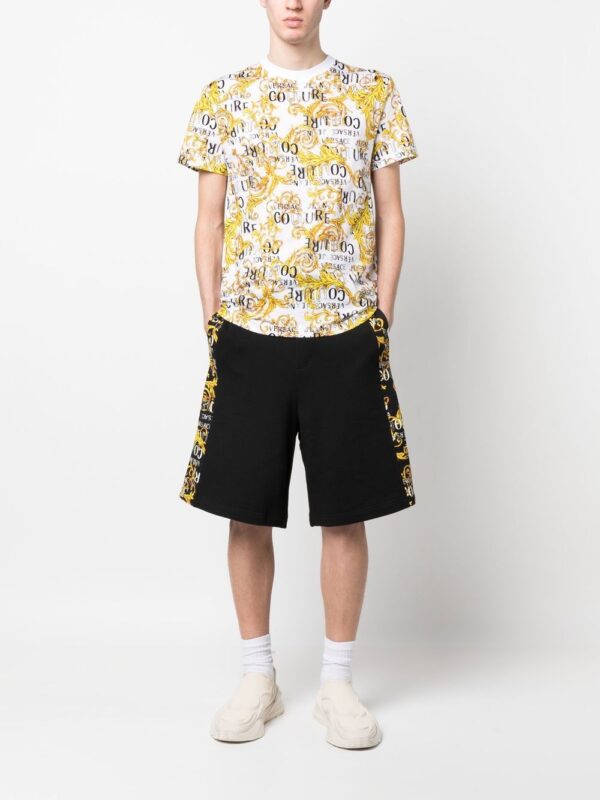 ⁦baroque-print T-shirt⁩ - الصورة ⁦2⁩