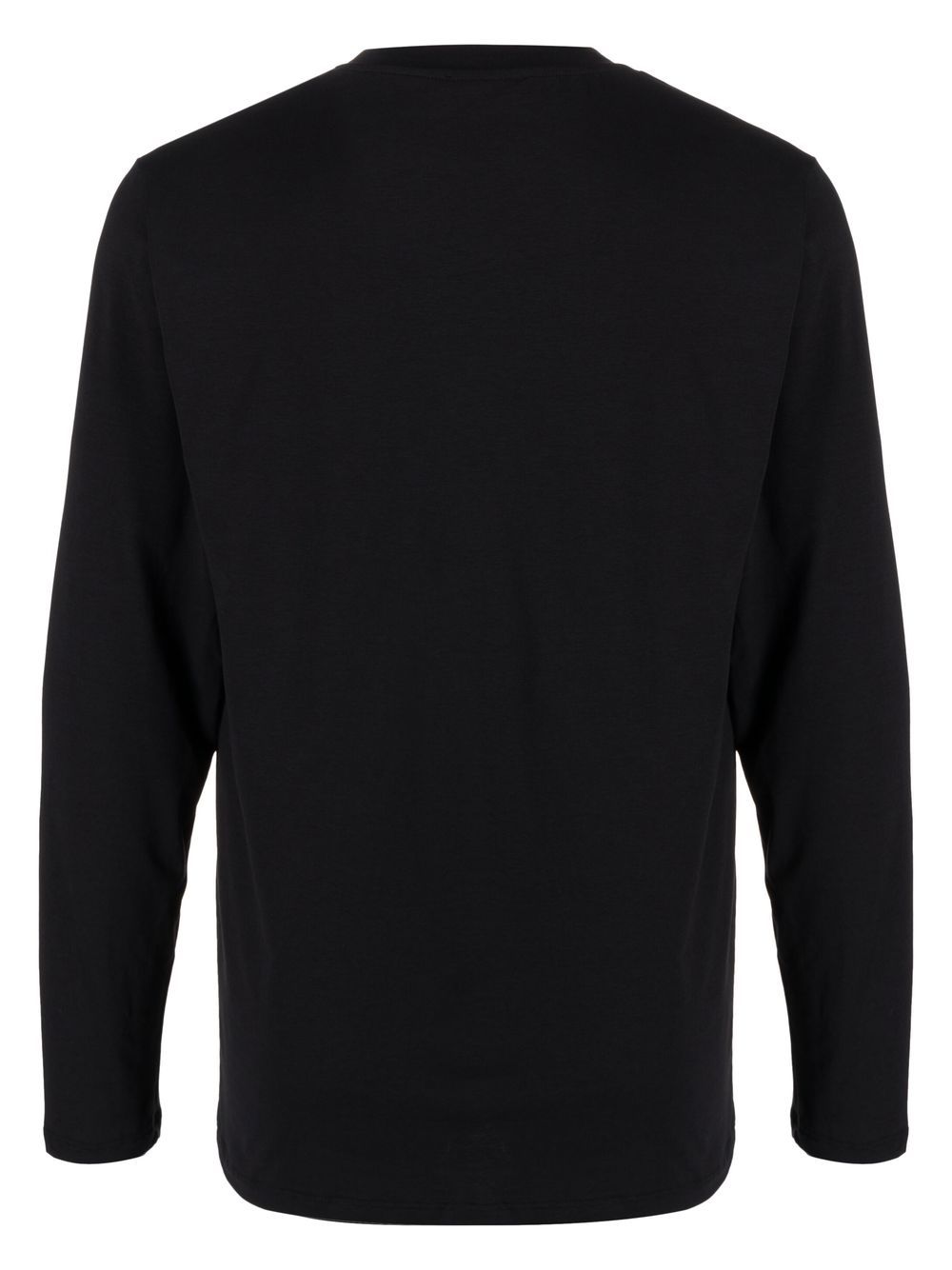 crew-neck long-sleeve T-shirt