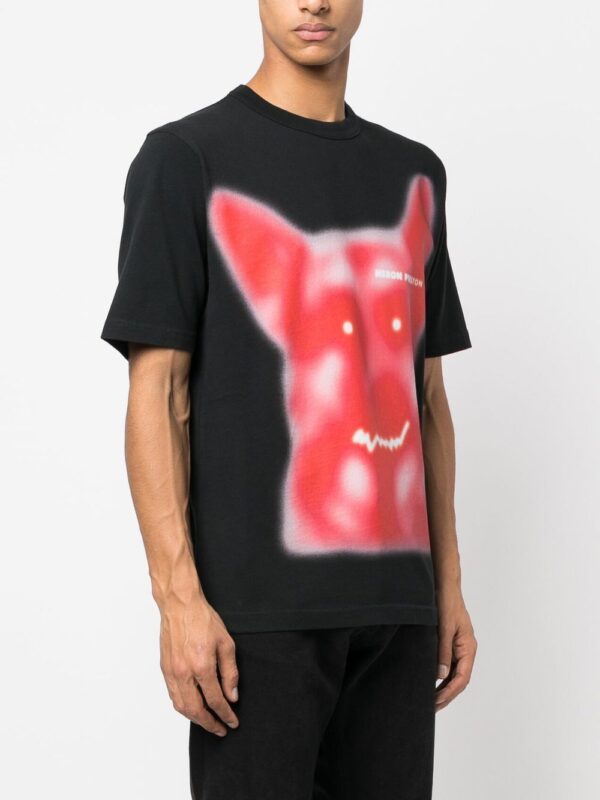 Beware of Dog-print T-shirt
