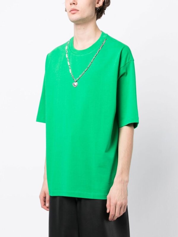 ⁦chain-detail short-sleeve T-shirt⁩ - الصورة ⁦3⁩