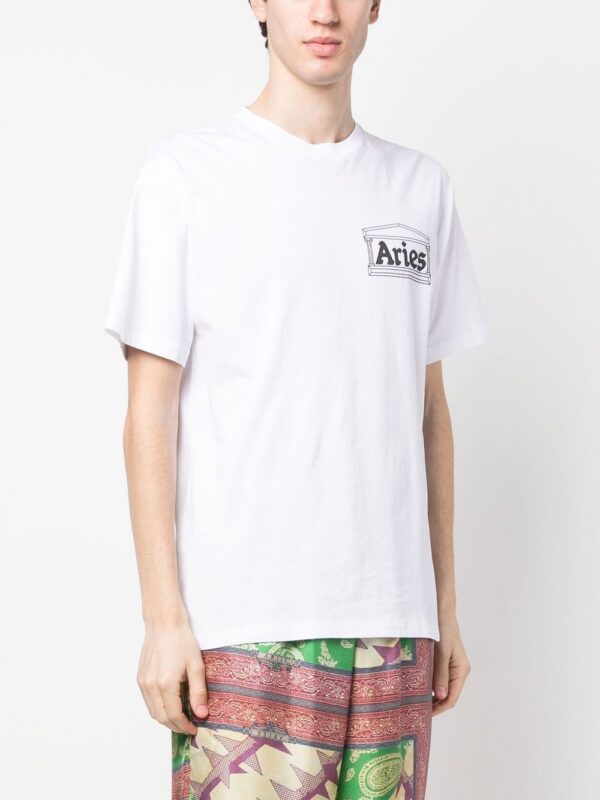 ⁦Art Trip logo-print T-shirt⁩ - الصورة ⁦3⁩