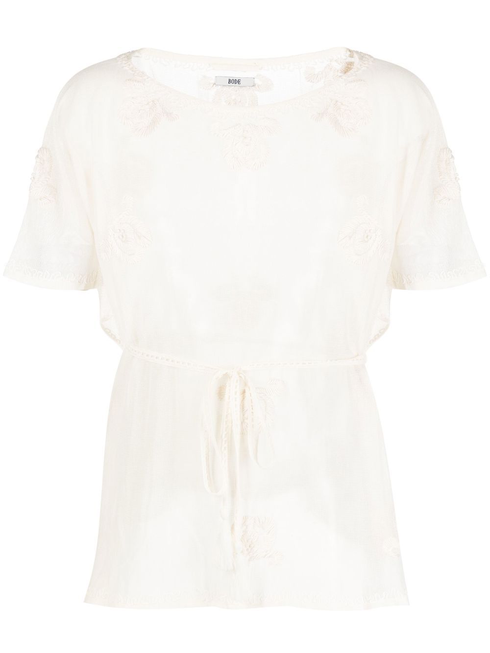cotton embroidered design top