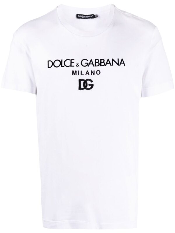 DG Essentials logo-embroidered T-shirt