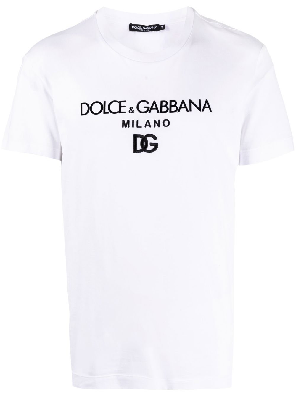 DG Essentials logo-embroidered T-shirt