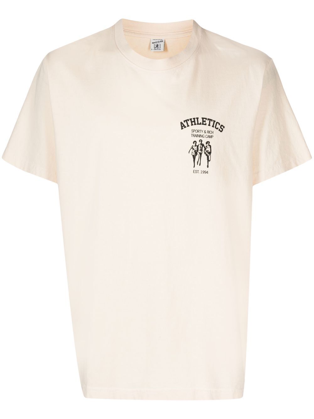 Athletics logo-print T-shirt