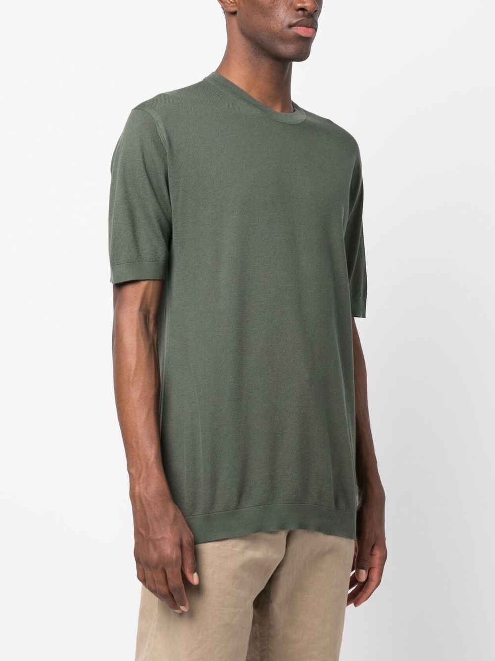 fine knit T-shirt