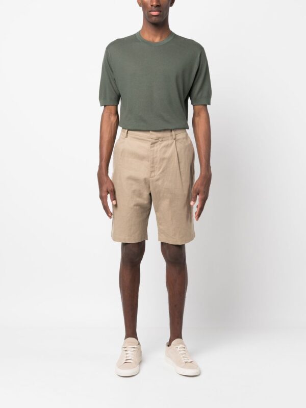 ⁦fine knit T-shirt⁩ - الصورة ⁦3⁩