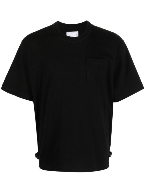 buckled short-sleeve T-shirt