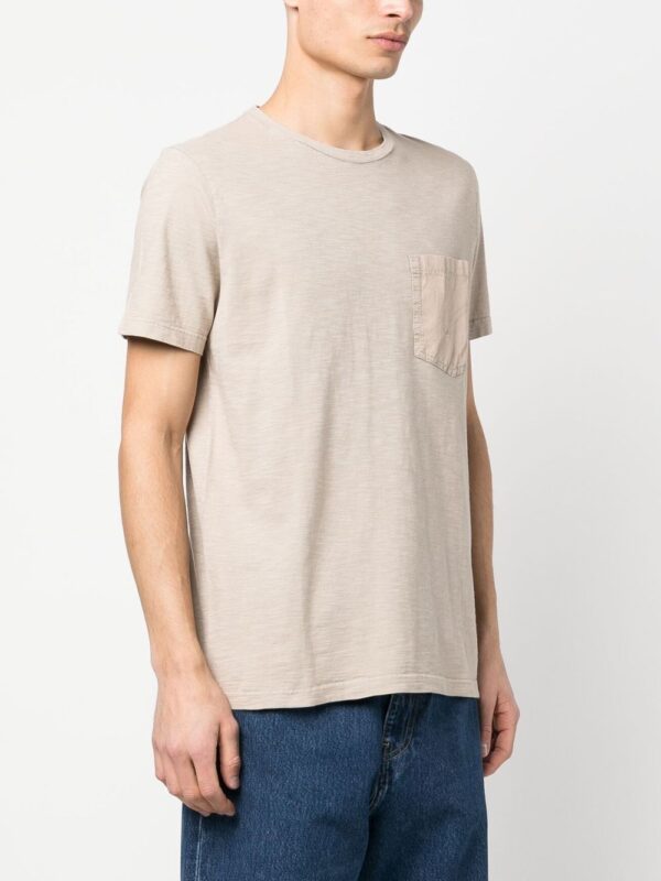 ⁦chest-pocket cotton T-shirt⁩ - الصورة ⁦2⁩