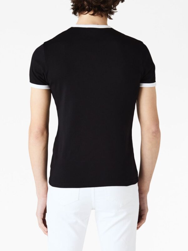 ⁦Bumpy contrast T-shirt⁩ - الصورة ⁦2⁩