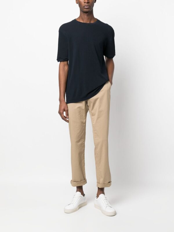 ⁦crew neck short-sleeved T-shirt⁩ - الصورة ⁦3⁩