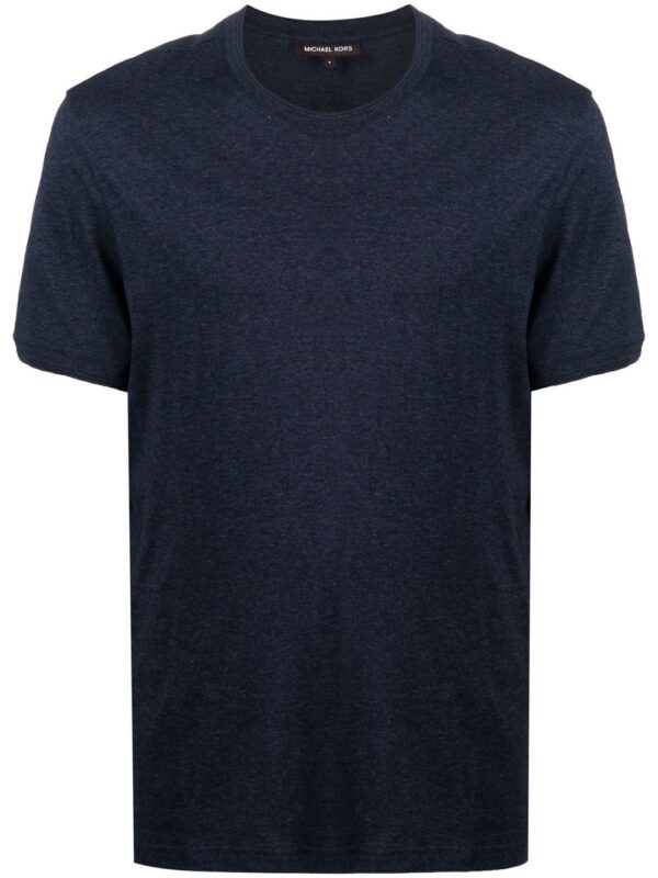 ⁦fine-knit cotton T-Shirt⁩ - الصورة ⁦3⁩