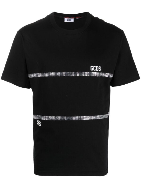 crystal embellished T-shirt