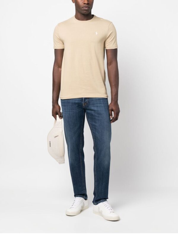 ⁦fine-knit cotton T-Shirt⁩ - الصورة ⁦2⁩