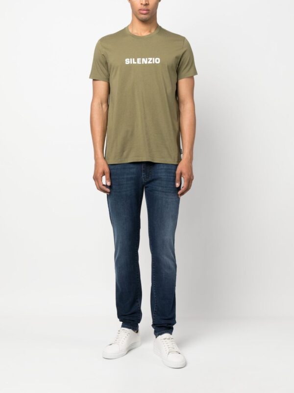 ⁦'Silenzio' short-sleeve T-shirt⁩ - الصورة ⁦3⁩