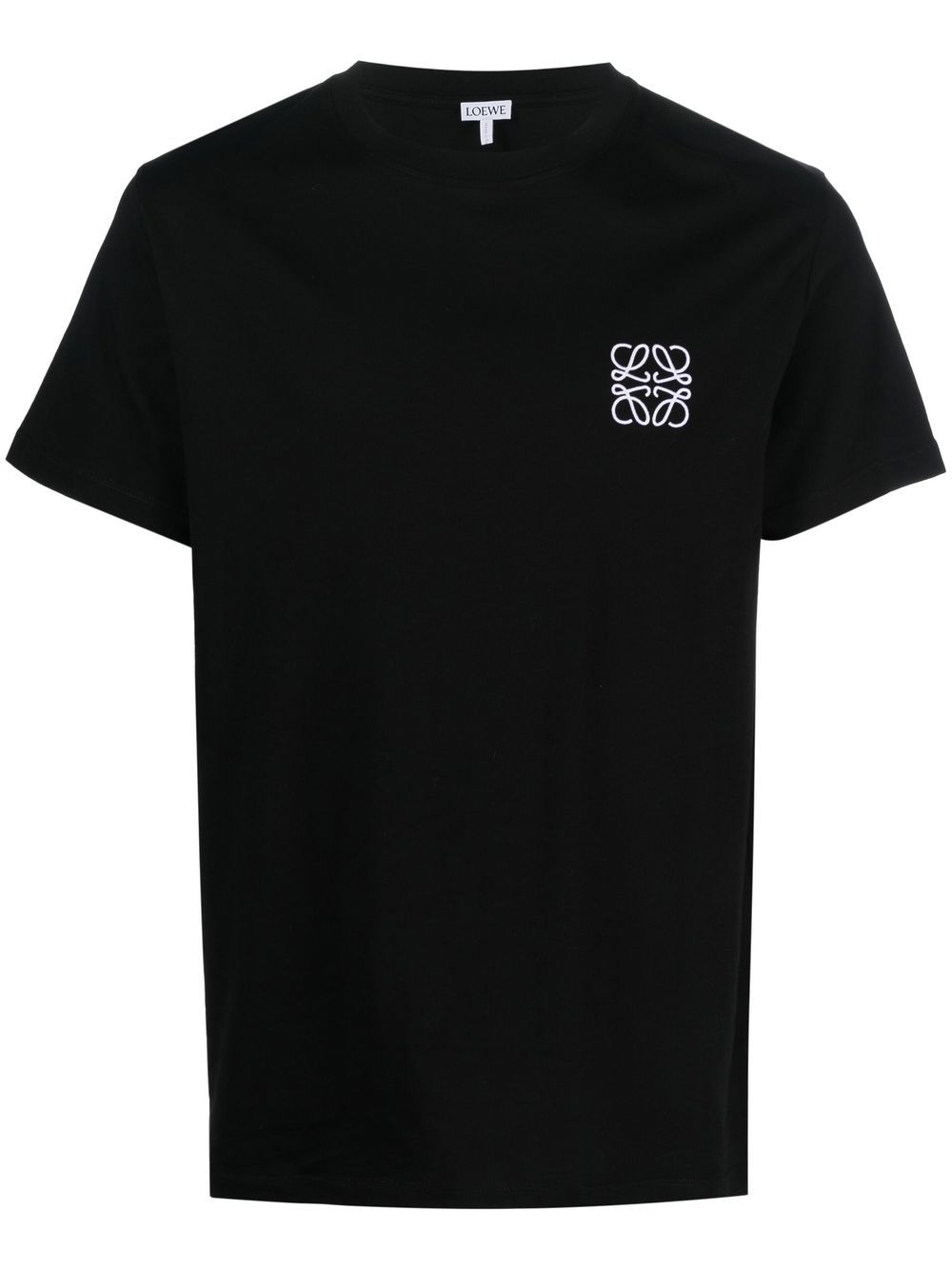 Anagram embroidered cotton T-shirt