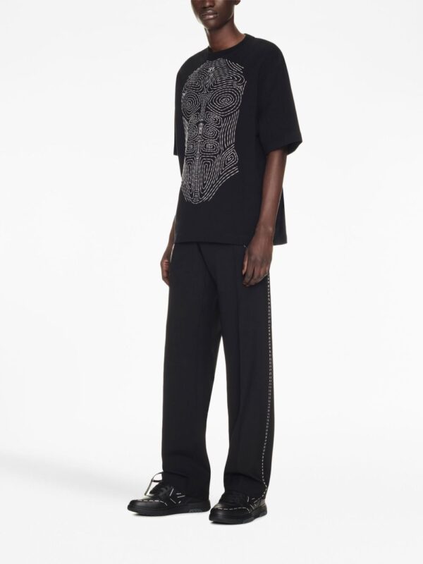 ⁦Body Stitch cotton T-shirt⁩ - الصورة ⁦2⁩