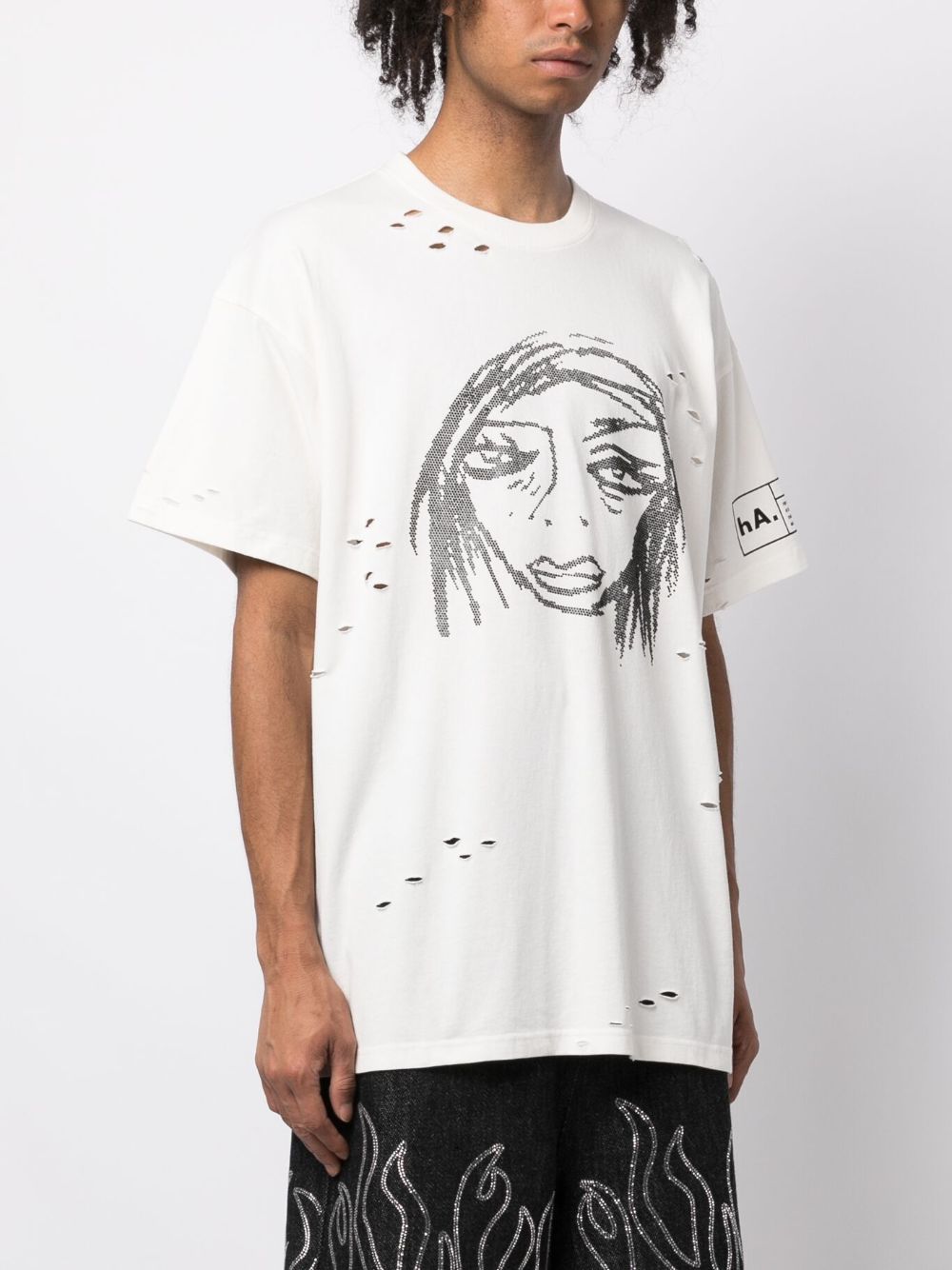 Caught My Eye studded T-shirt