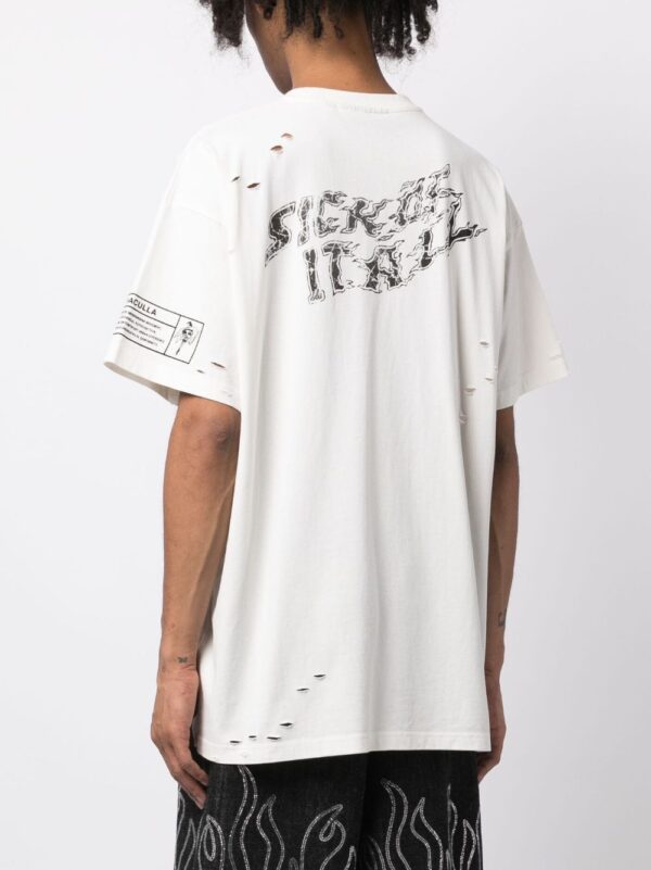 ⁦Caught My Eye studded T-shirt⁩ - الصورة ⁦2⁩