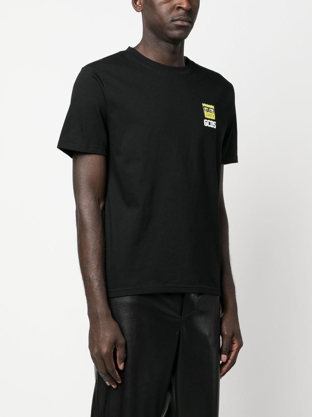 embroidered-Pony detail T-shirt