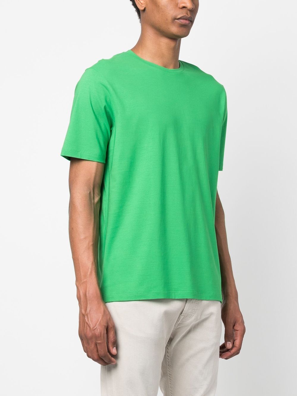 crew-neck cotton T-shirt