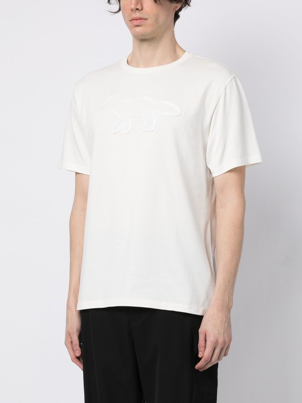 Contour Fox embroidered T-shirt