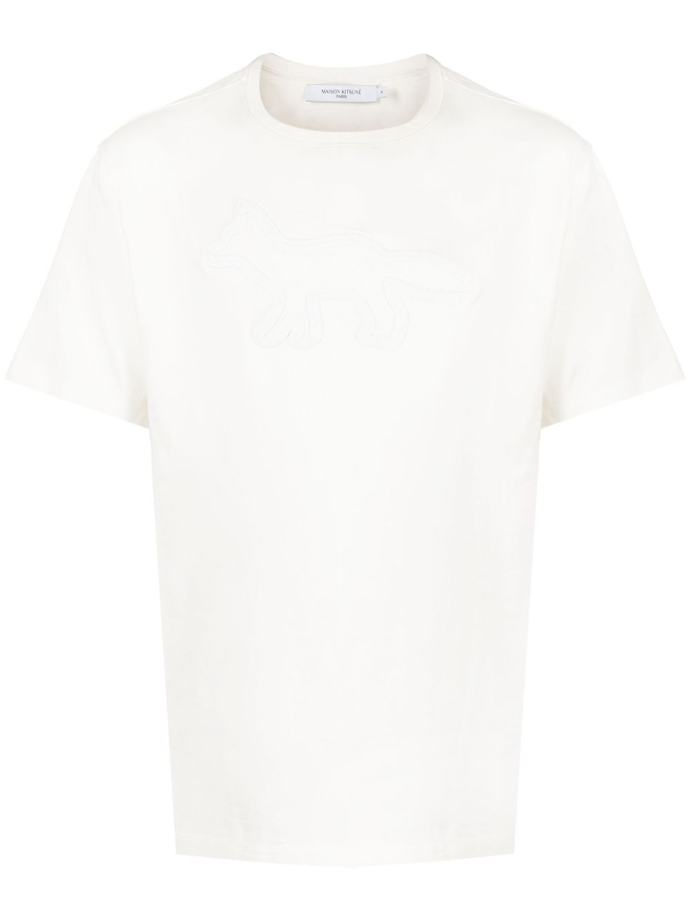 Contour Fox embroidered T-shirt