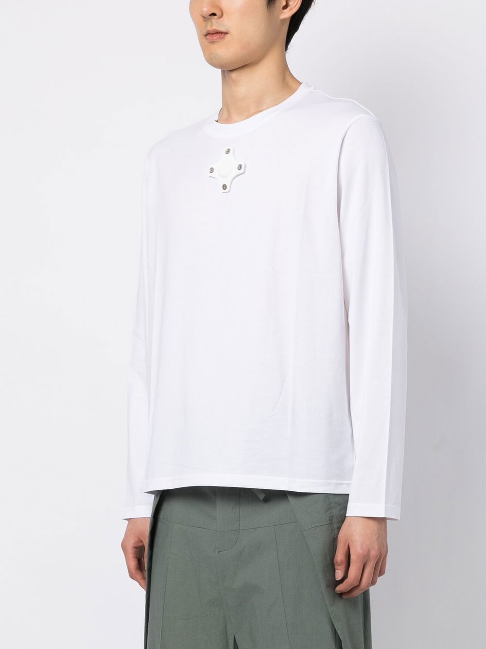 dust-cap-detail T-shirt