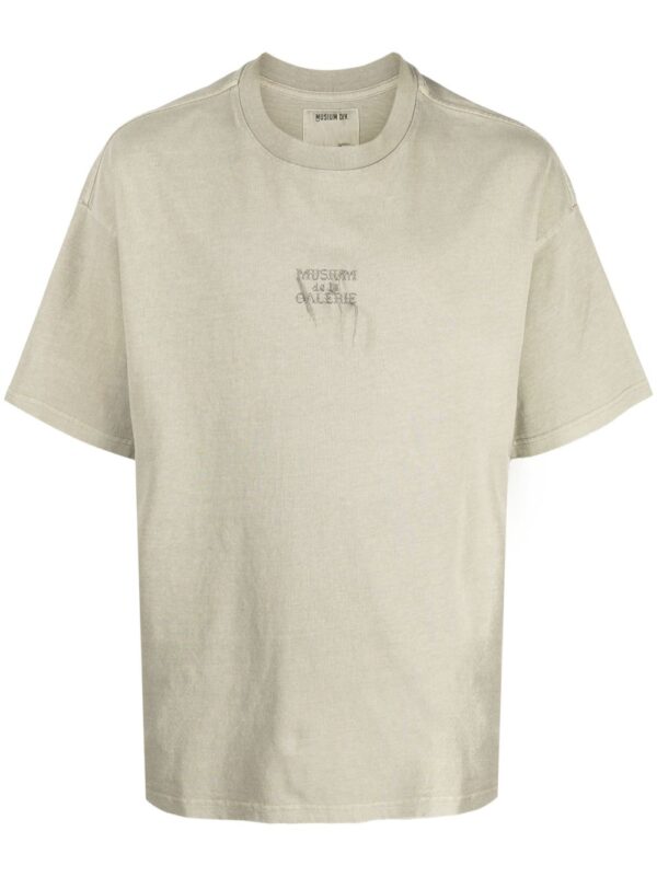 emboridered-logo short-sleeve T-shirt