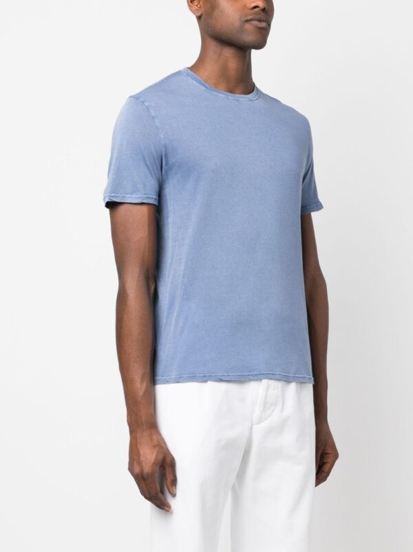 ⁦acrew-neck cotton T-shirt⁩ - الصورة ⁦2⁩