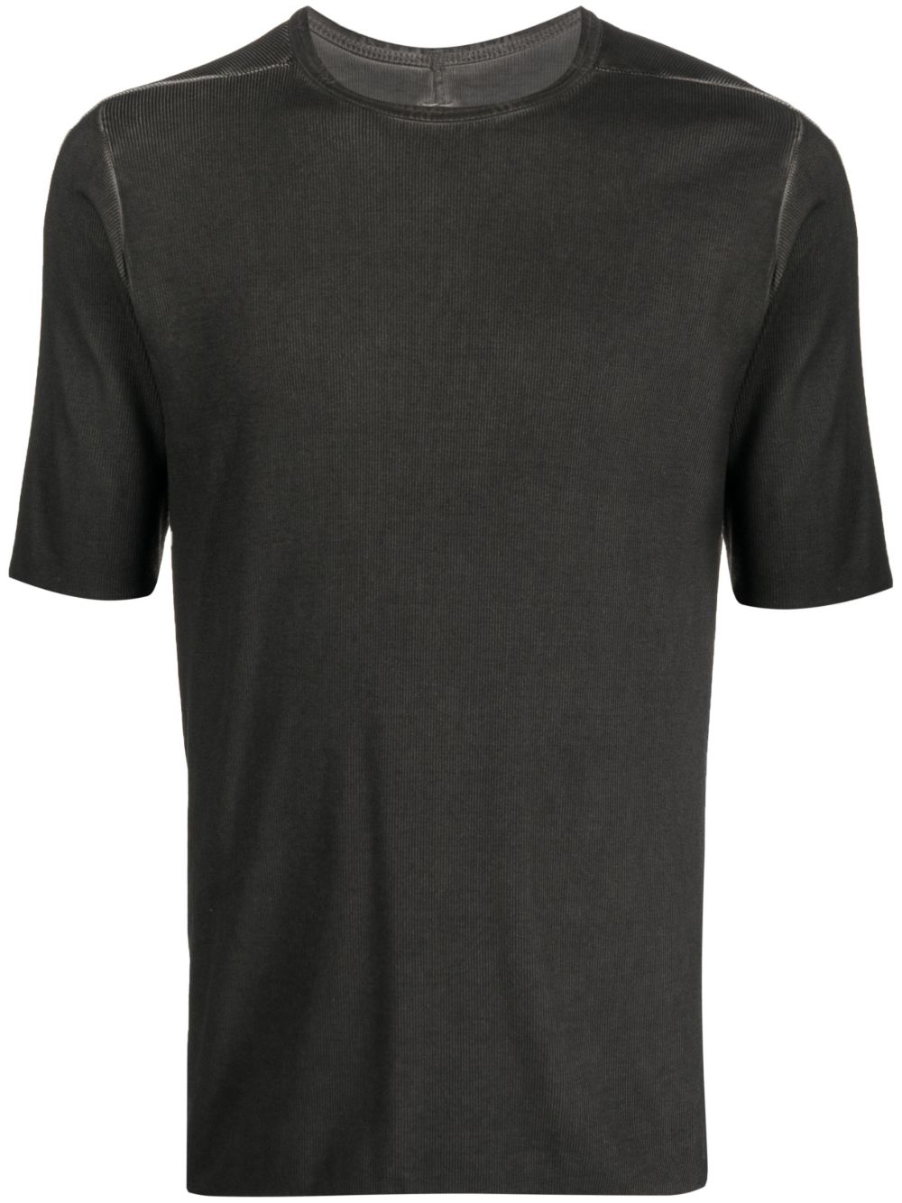 faded-effect organic-cotton T-shirt