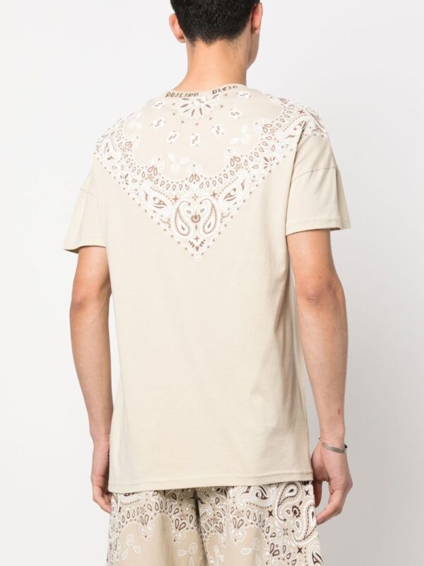 ⁦badana-print T-shirt⁩ - الصورة ⁦2⁩