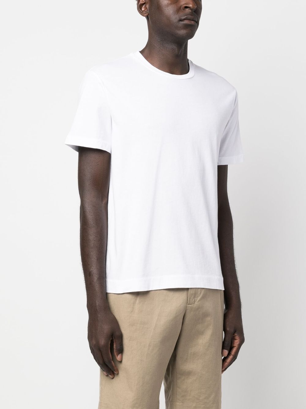 crew-neck cotton T-shirt