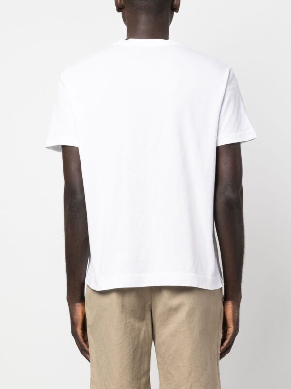 ⁦crew-neck cotton T-shirt⁩ - الصورة ⁦4⁩