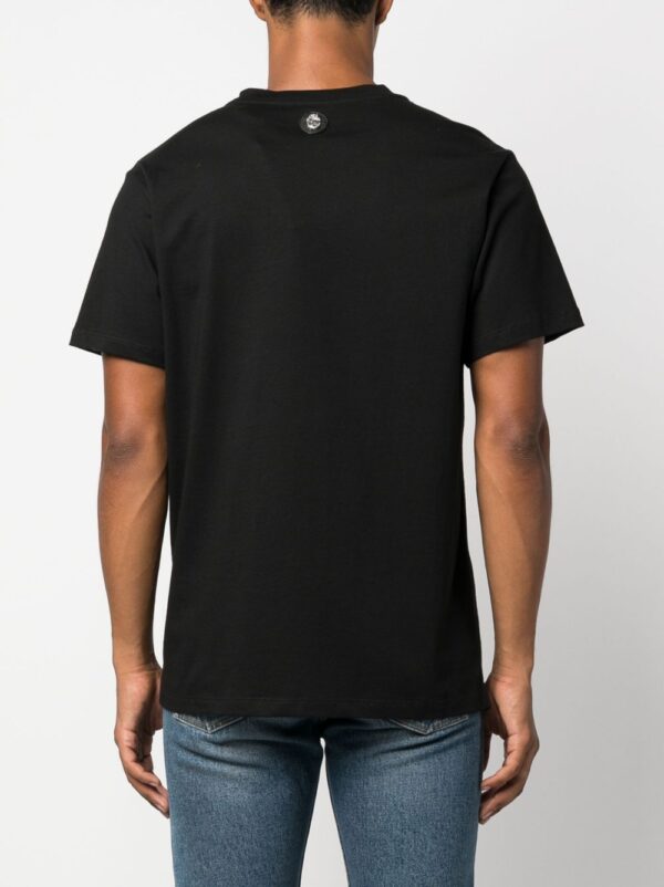 ⁦embroidered-motif cotton T-shirt⁩ - الصورة ⁦2⁩