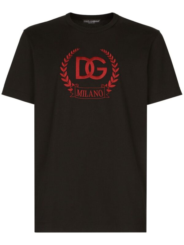 embroidered-logo cotton T-shirt