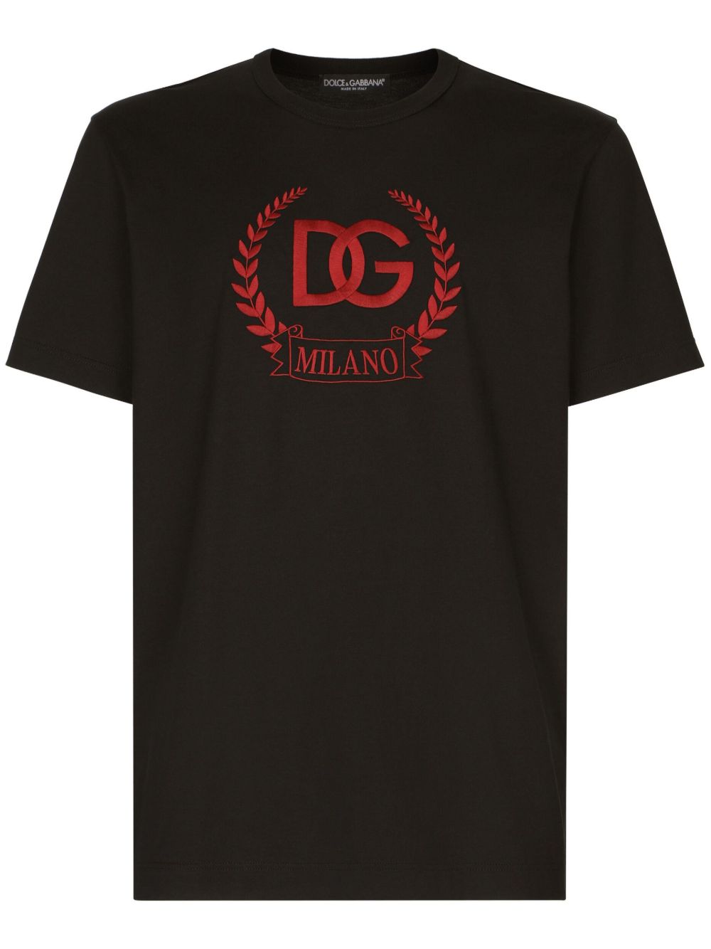 embroidered-logo cotton T-shirt