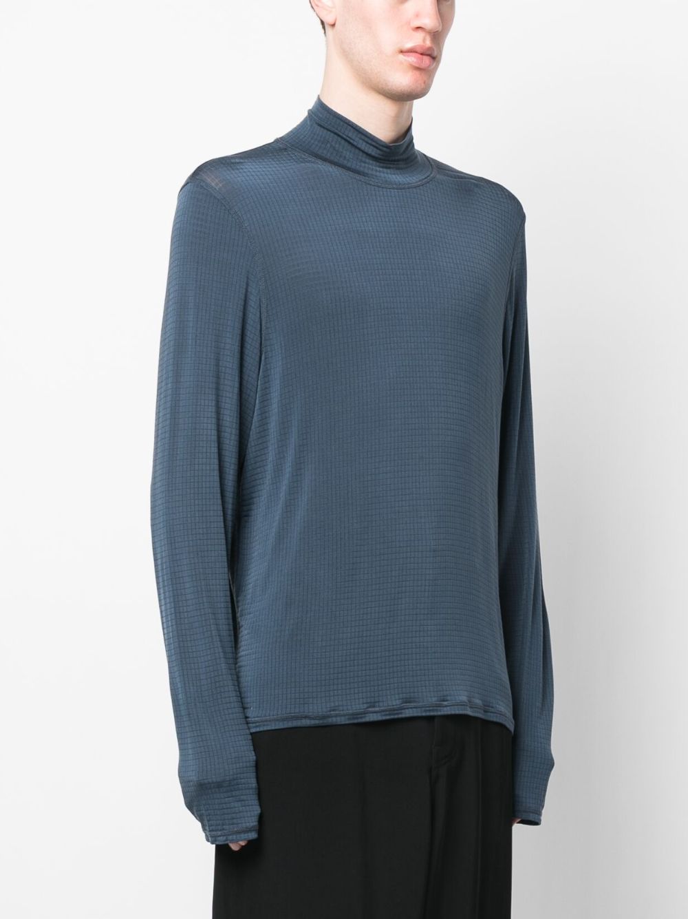 Bend high-neck ripstop T-shirt