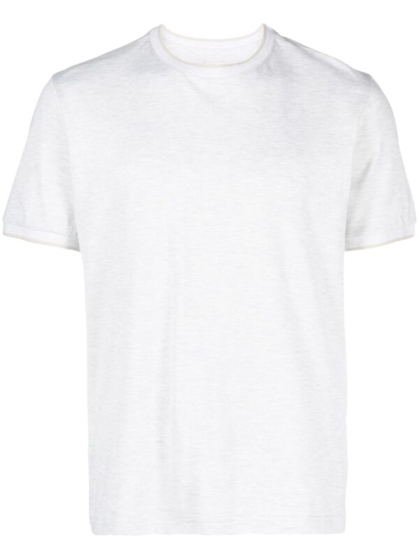 crew-neck cotton T-shirt