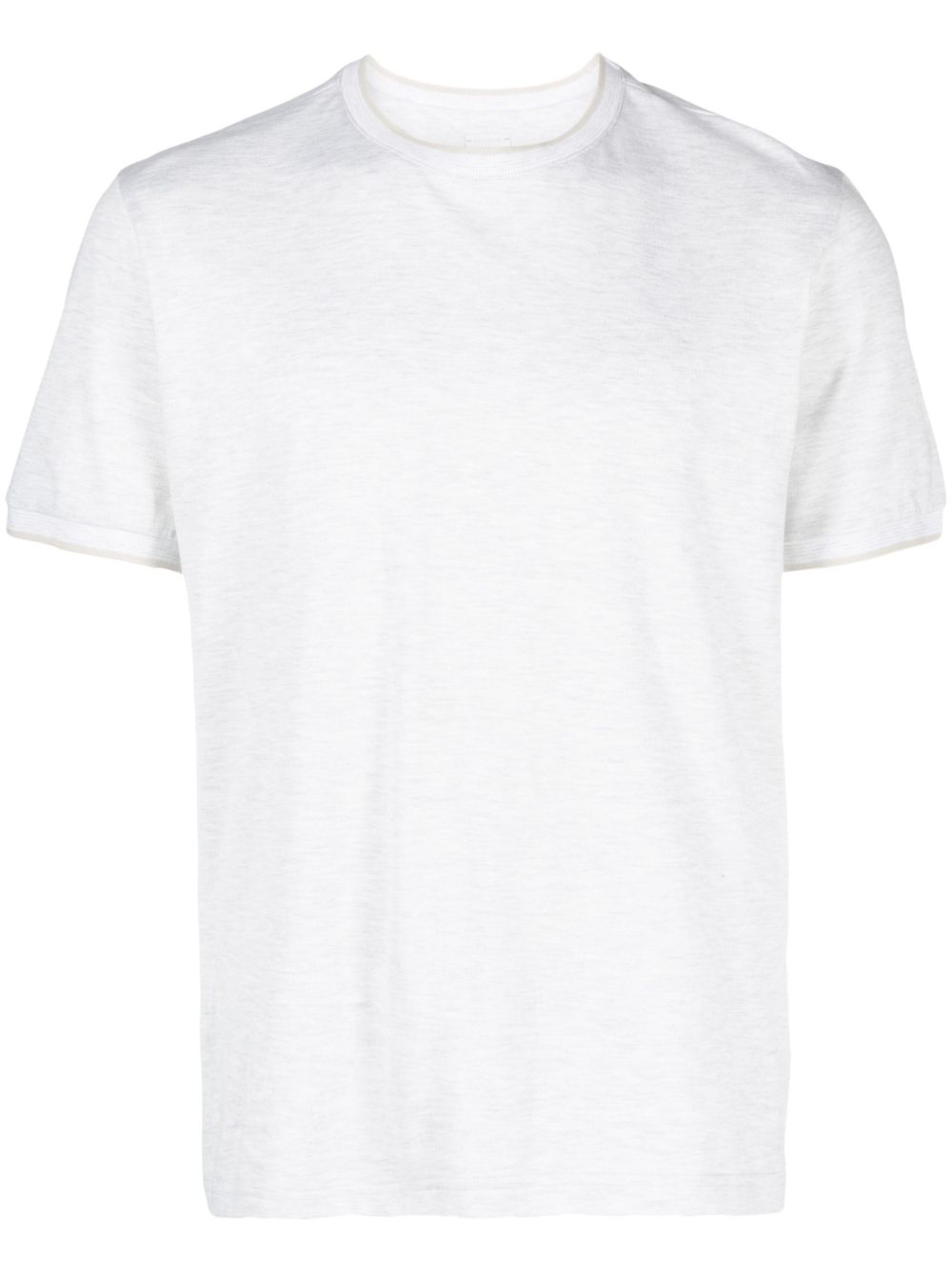 crew-neck cotton T-shirt