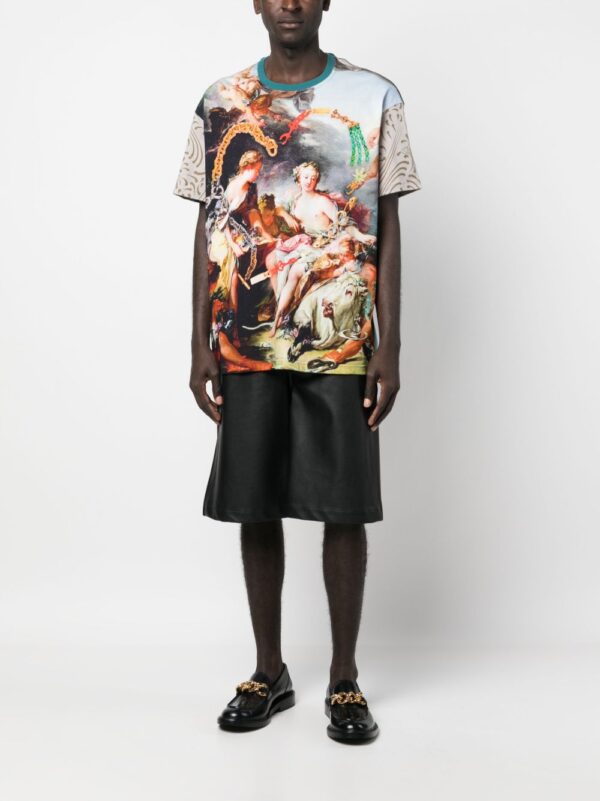⁦Boucher-print cotton T-shirt⁩ - الصورة ⁦3⁩