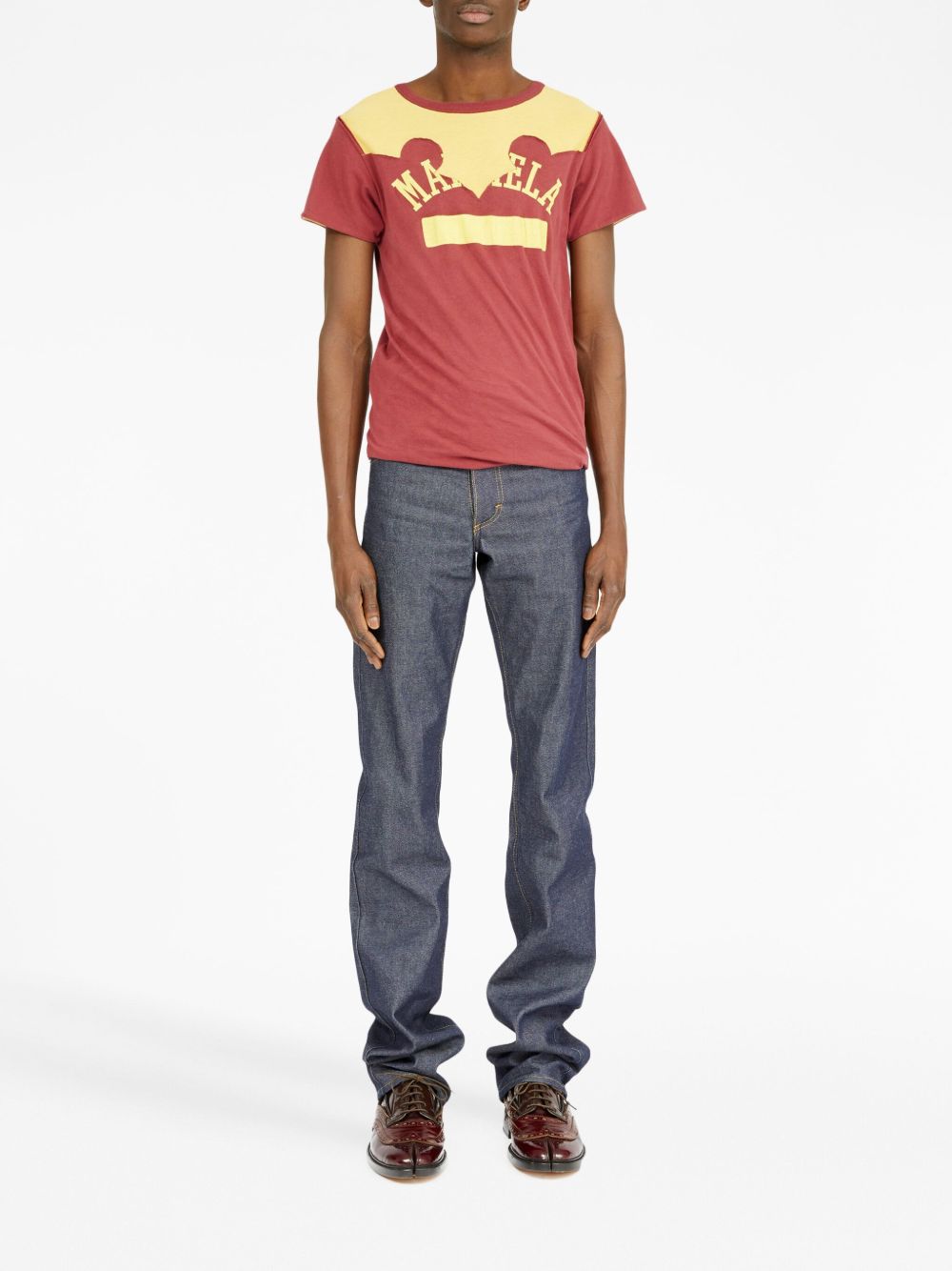 Décortiqué logo-print T-shirt