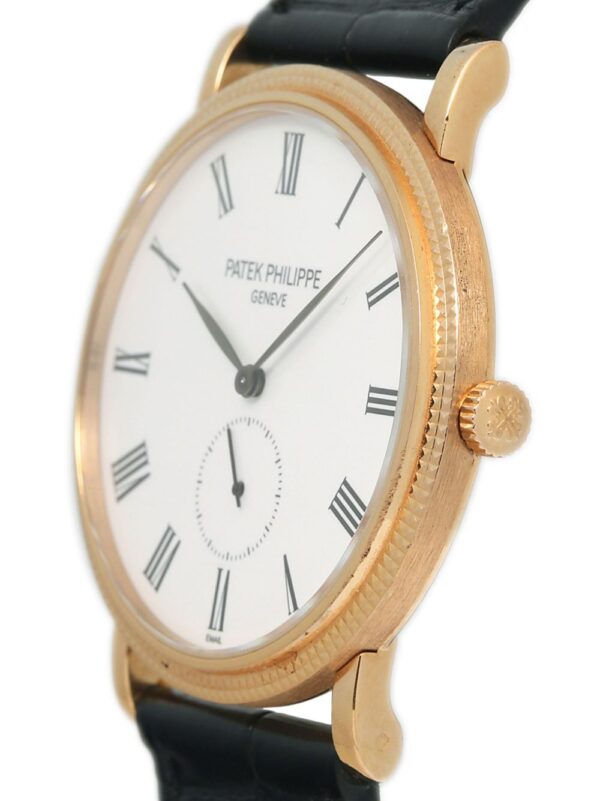 ⁦Patek Philippe ساعة 'كالاترافا' كلاسيكية 36 ملم⁩ - الصورة ⁦3⁩